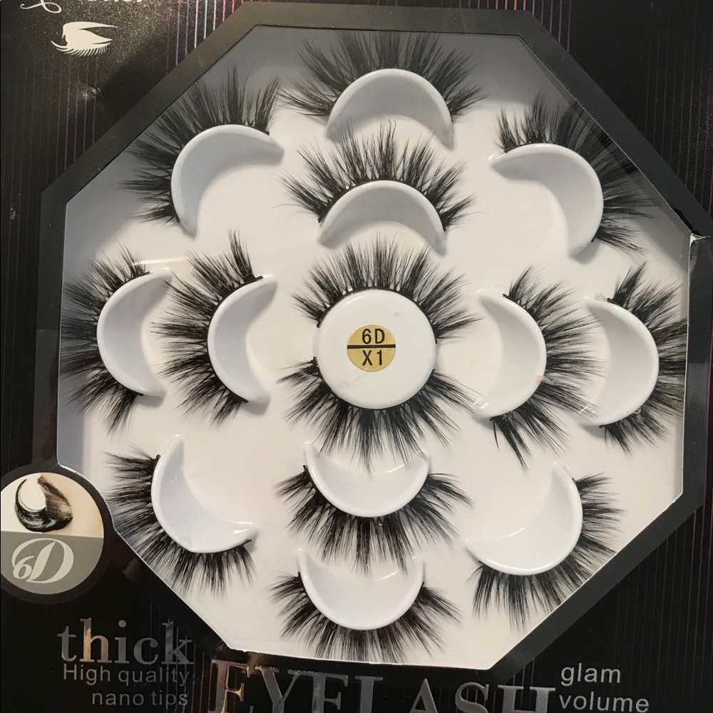 New LOT 7 pairs lilly lashes mink 3D